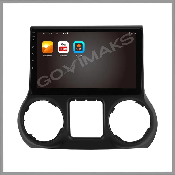 JEEP WRANGLER UYUMLU 2010-2018 6 GB RAM 128 GB HAFIZA ANDROID MULTIMEDIA TEYP - Resim 6