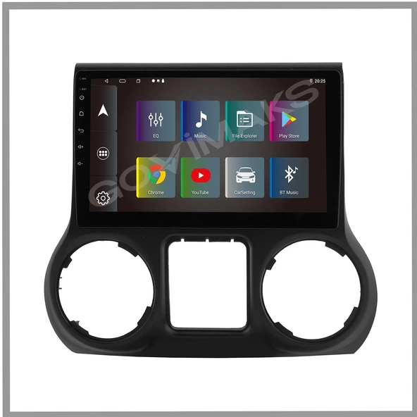 JEEP WRANGLER UYUMLU 2010-2018 6 GB RAM 128 GB HAFIZA ANDROID MULTIMEDIA TEYP - Resim 8