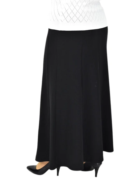 Kadın Kumaş Lastikli Kemer Balık Model Zincir Dikişli Etek BGL-ST04203 - Resim 11