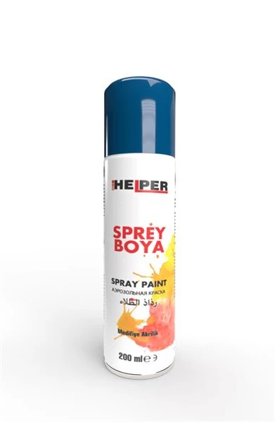 HELPER SPREY BOYA RAL-5017 PARLAK MAVI   200 ML