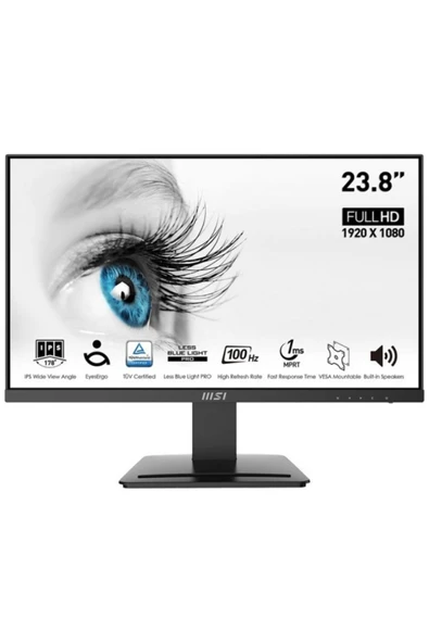 Pro Mp243x 23.8” 1920x1080 1ms 100hz Ips Anti-glare Full Hd Monitör