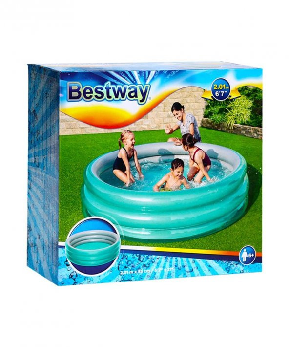 Bestway 51043 Şişme Havuz 201X53CM Yeşil - 4