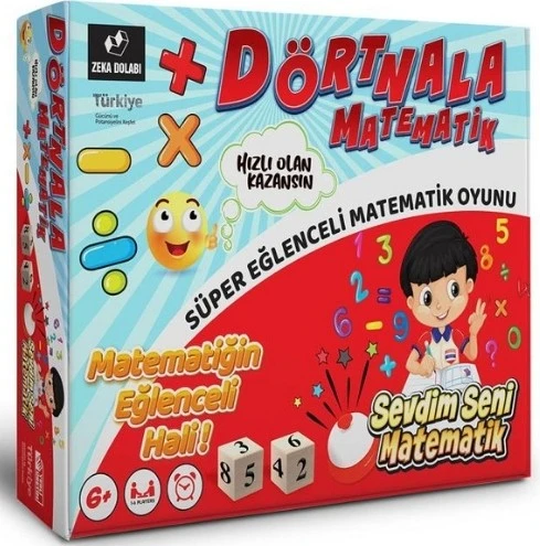 Zeka Dolabı Dörtnala Matematik( Matematik Işlemlerini Öğreten, Sevdiren ve Hızlandıran Oyun ) ürün görseli 1