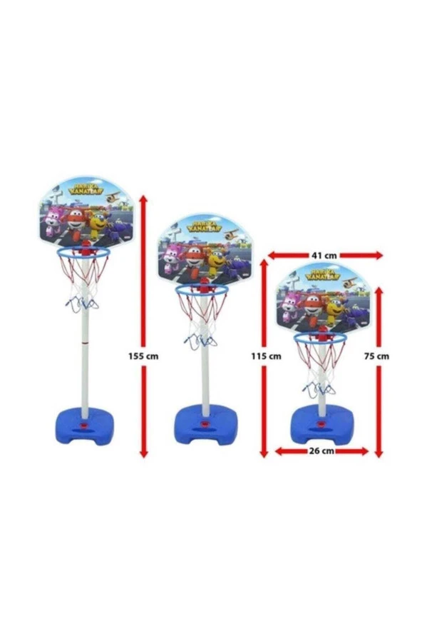 Dede Harika Kanatlar Ayaklı Basketbol Potası - Resim 2