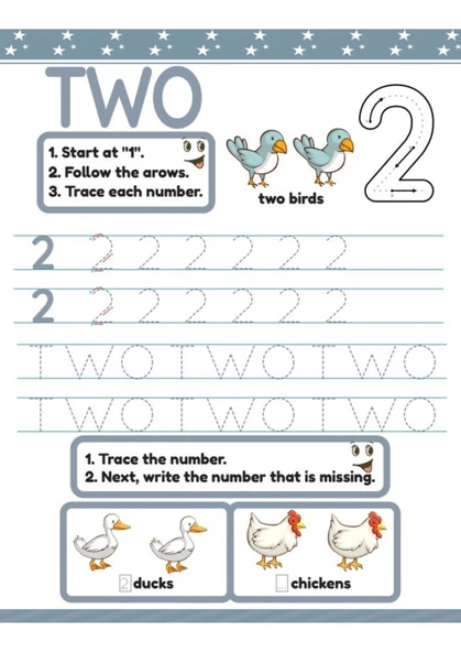 Okul Öncesi Okula Hazırlık İngilizce YAZ-SİL Seti (5 Kitap) - 6