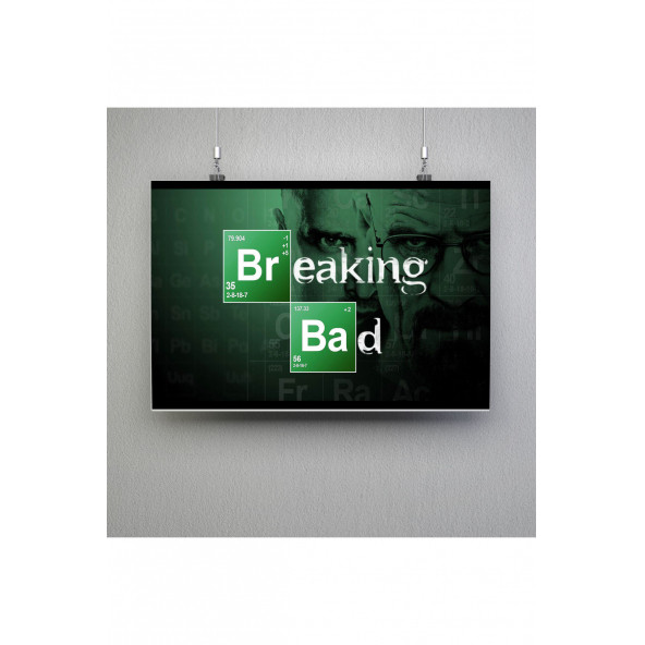 Breaking Bad Poster Model 14 (KİTAP AYRACI HEDİYE)