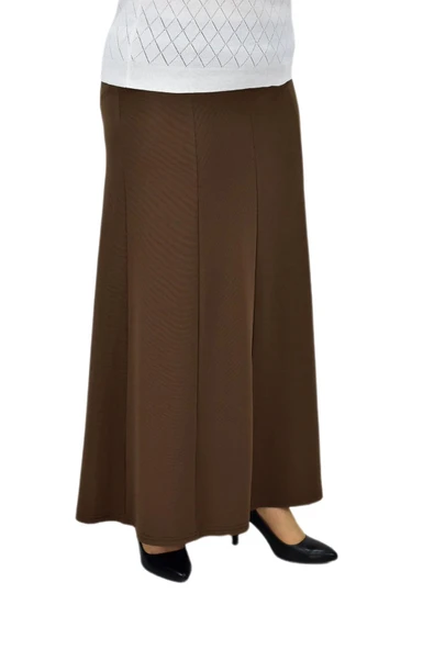 Kadın Kumaş Lastikli Kemer Balık Model Etek BGL-ST04204 - Resim 10