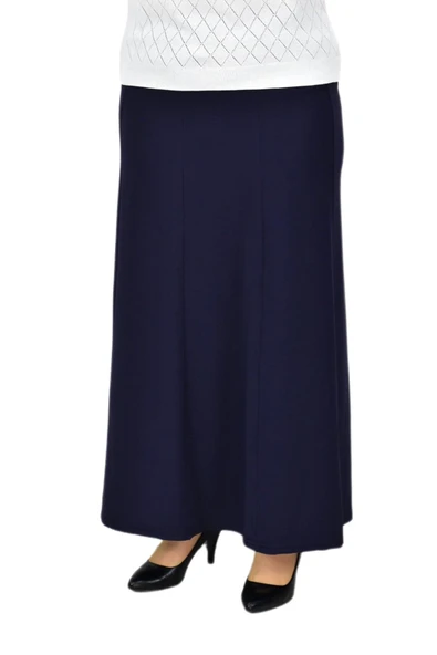 Kadın Kumaş Lastikli Kemer Balık Model Etek BGL-ST04204 - Resim 4