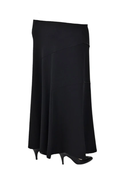 Kadın Uzun Lastikli Parçalı Taşlı Etek BGL-ST04185 - Resim 8