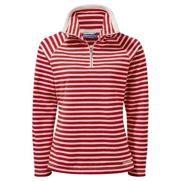 Craghoppers Natalia HZ Fleece Kadın Polar-KIRMIZI - 7