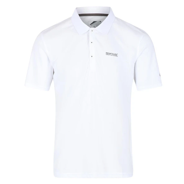 Regatta Maverik V Polo Yaka Erkek T-Shirt-BEYAZ