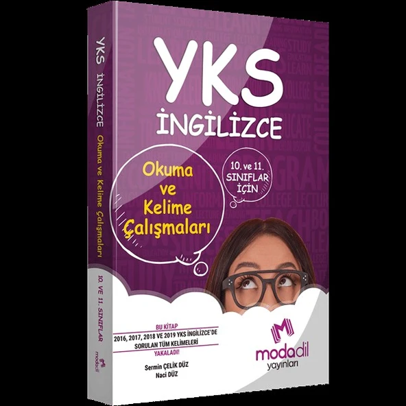 YKS İngilizce Okuma Kelime ve Çeviri Çalışmaları Modadil Yayınları