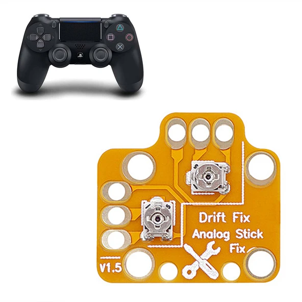 PS4 Analog Motor Drift Fix Set Playstation 4 Kol Tamir Yedek Parça - Resim 2