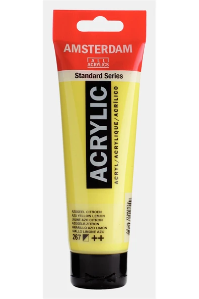 Amsterdam Akrilik Boya 120ml 267 Azo Yellow Lemon