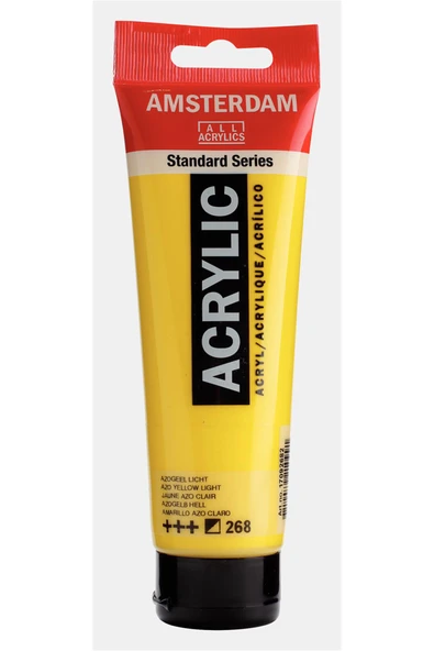 Amsterdam Akrilik Boya 120ml 268 Azo Yellow Light