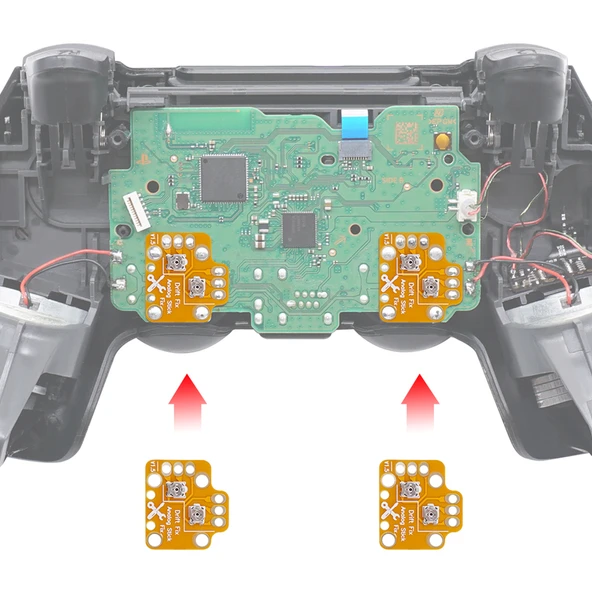 PS5 Analog Drift Fix 2+2 Set Playstation 5 Kol Joystick Motor Tamir Yedek Parça - 4