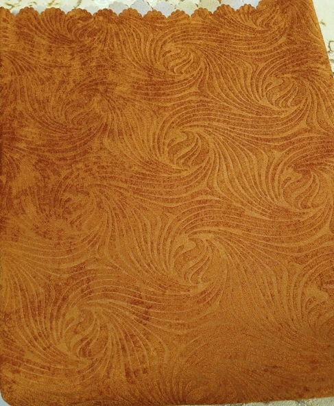 Süngerli İpeksi Lüks Kaymaz Koltuk Çekyat Örtüsü kremit - 2