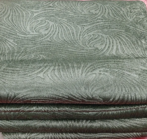 Süngerli İpeksi Lüks Kaymaz Koltuk Çekyat Örtüsü çağla  yeşil - Resim 2