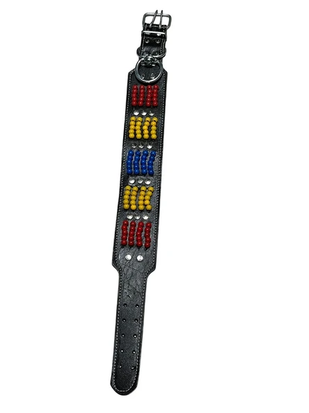 (8x45 + 5x30 ) 75 CM DERİ KÖPEK TASMASI