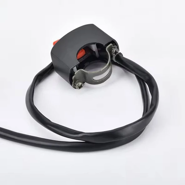 2 Adet 6 Ledli Motosiklet Scooter Uyumlu Led Sis Farı Çakar Ve Sabit Mod Açma Kapatma Tuşlu usb siz - Resim 8