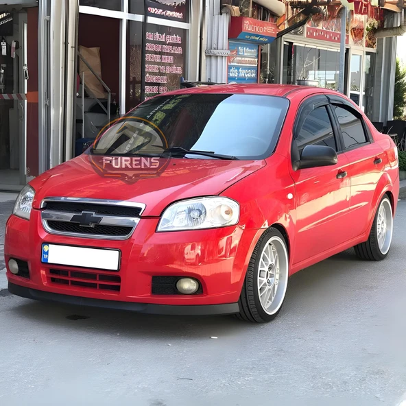 Chevrolet Aveo 2006-2010 Uyumlu H lip Esnek Ön Lip 2 Parça Karlık Ön Ek Tampon Altı Dil - Resim 5