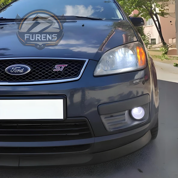 Ford C-Max 2003-2010 Uyumlu H lip Esnek Ön Lip 2 Parça Karlık Ön Ek Tampon Altı Dil - Resim 3