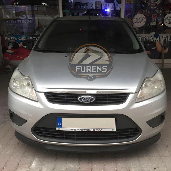 Ford Focus 2,5 2008-2011 Uyumlu H lip Esnek Ön Lip 2 Parça Karlık Ön Ek Tampon Altı Dil - Resim 6