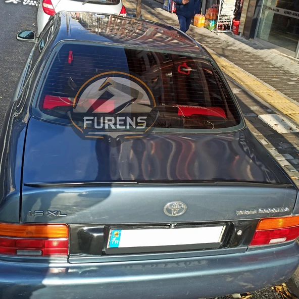 Toyota Corolla Efsane Kasa Bagaj Üstü Slim Yarasa Spoiler - Resim 2