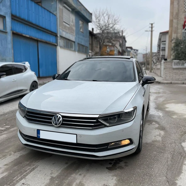 Volksvogen Passat B8 2015- 2023 arası tüm  modellere uygun Batman Yarasa Ayna Kapağı Piano Black Abs Plastik - 6