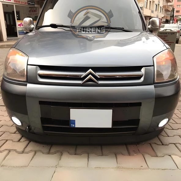 Citroen Berlingo 2009-2018 Uyumlu H lip Esnek Ön Lip 2 Parça Karlık Ön Ek Tampon Altı Dil - 8