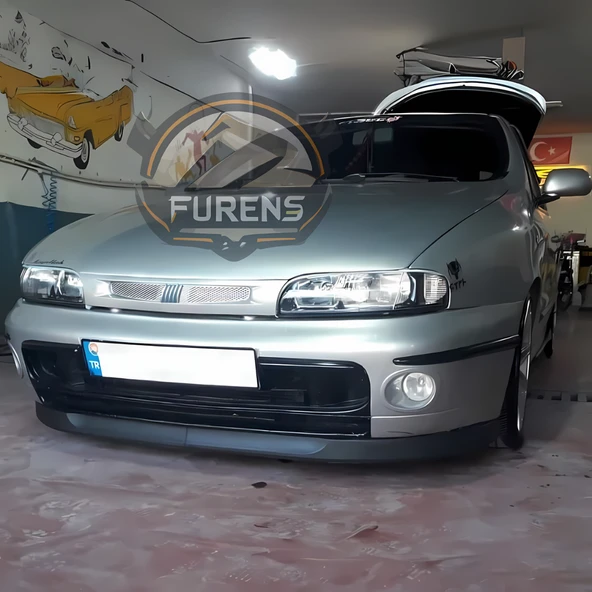 Fiat Marea 1997-2007 Uyumlu H lip Esnek Ön Lip 2 Parça Karlık Ön Ek Tampon Altı Dil - Resim 3