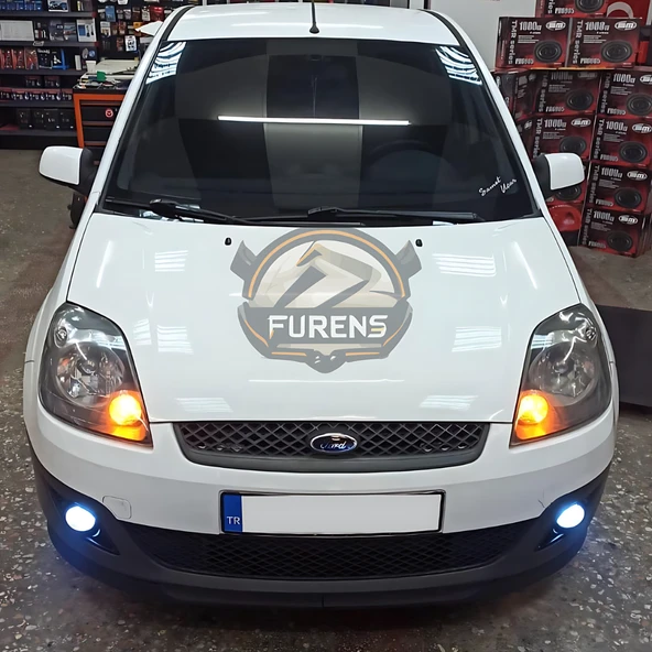 Ford Fiesta 2002-2008 Uyumlu H lip Esnek Ön Lip 2 Parça Karlık Ön Ek Tampon Altı Dil - Resim 7