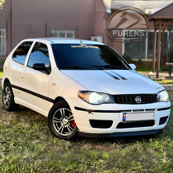 Fiat Palio 1997-2012 Uyumlu H lip Esnek Ön Lip 2 Parça Karlık Ön Ek Tampon Altı Dil - Resim 4