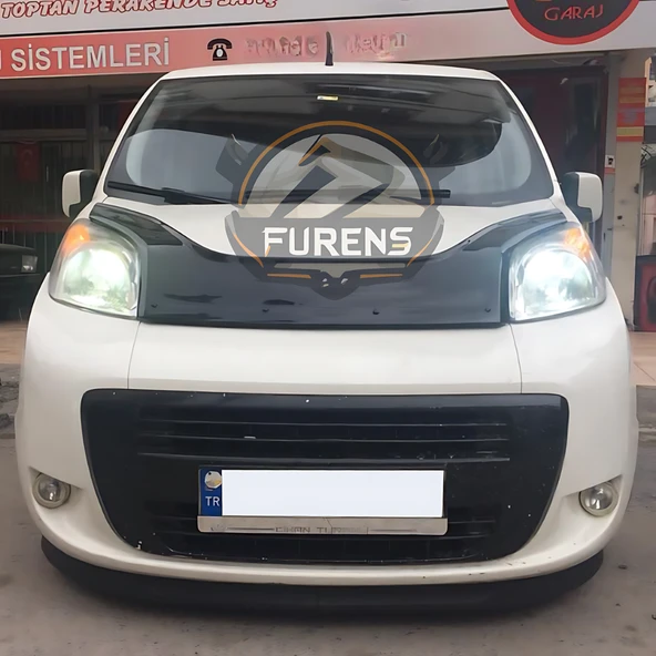 Fiat Fiorino 2008-2023 Uyumlu H lip Esnek Ön Lip 2 Parça Karlık Ön Ek Tampon Altı Dil - Resim 9