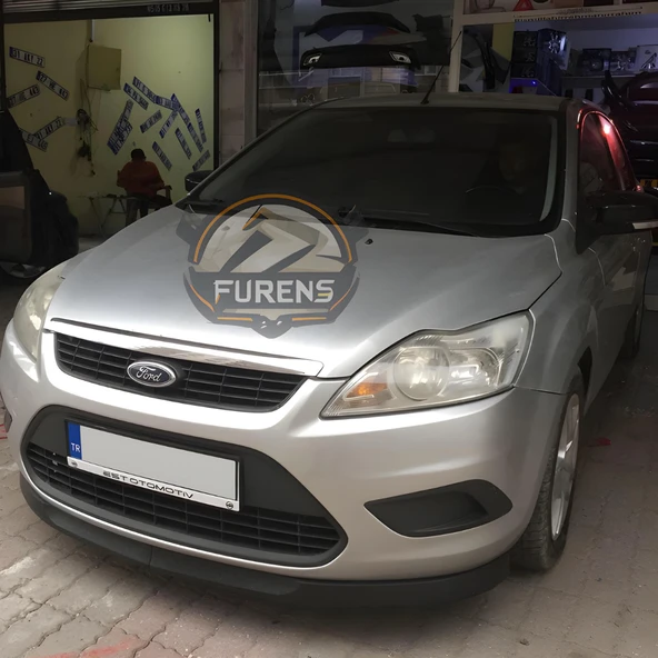 Ford Focus 2,5 2008-2011 Uyumlu H lip Esnek Ön Lip 2 Parça Karlık Ön Ek Tampon Altı Dil - Resim 7