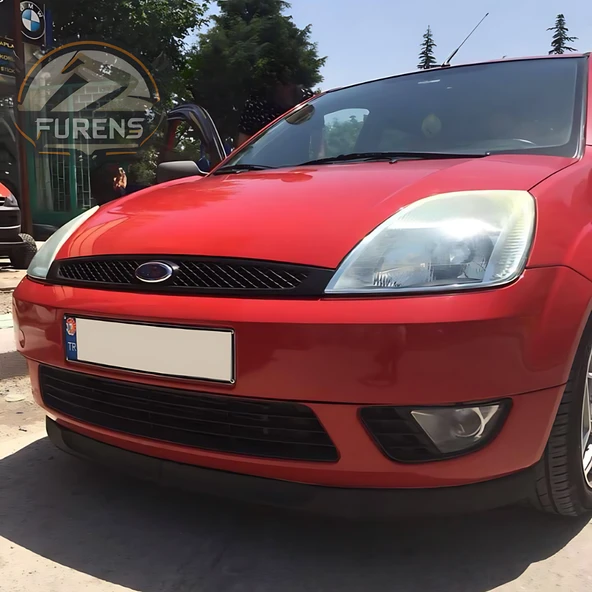 Ford Fiesta 2002-2008 Uyumlu H lip Esnek Ön Lip 2 Parça Karlık Ön Ek Tampon Altı Dil - Resim 8