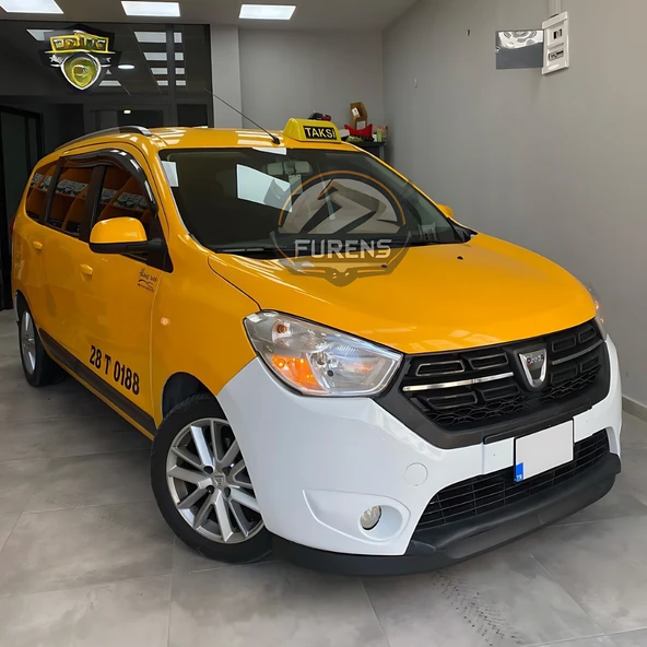 Dacia Lodgy 2012-2019 Uyumlu H lip Esnek Ön Lip 2 Parça Karlık Ön Ek Tampon Altı Dil - 11