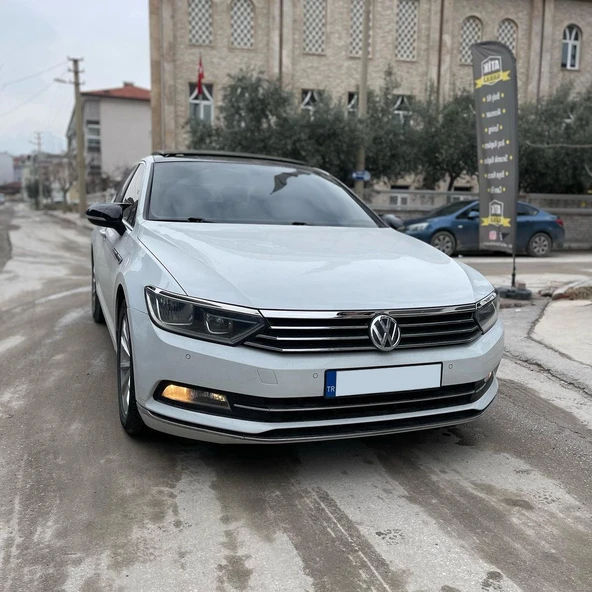 Volksvogen Passat B8 2015- 2023 arası tüm  modellere uygun Batman Yarasa Ayna Kapağı Piano Black Abs Plastik - 5