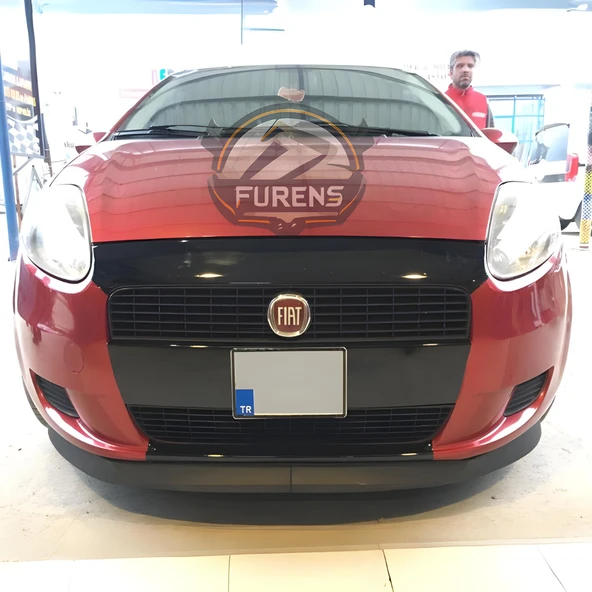 Fiat Punto 2005-2018 Uyumlu H lip Esnek Ön Lip 2 Parça Karlık Ön Ek Tampon Altı Dil ürün görseli 1