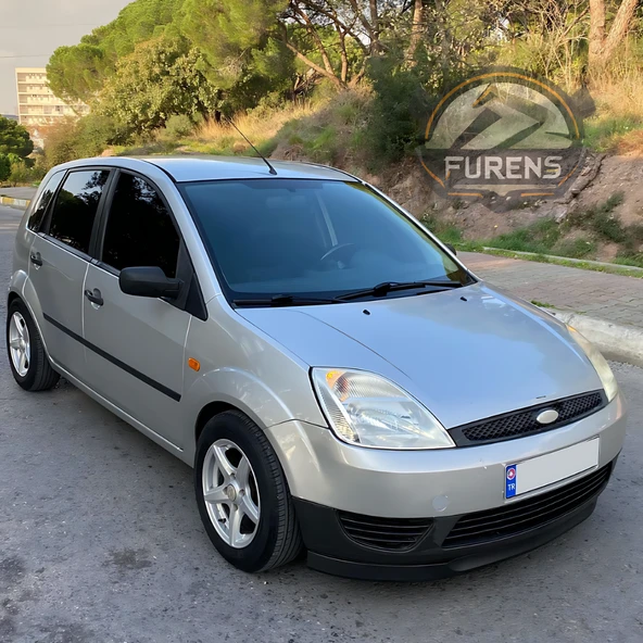 Ford Fiesta 2002-2008 Uyumlu H lip Esnek Ön Lip 2 Parça Karlık Ön Ek Tampon Altı Dil - Resim 4