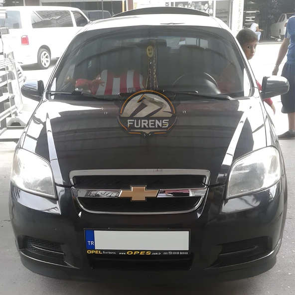 Chevrolet Aveo 2006-2010 Uyumlu H lip Esnek Ön Lip 2 Parça Karlık Ön Ek Tampon Altı Dil - Resim 6