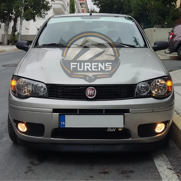 Fiat Palio 1997-2012 Uyumlu H lip Esnek Ön Lip 2 Parça Karlık Ön Ek Tampon Altı Dil - Resim 6