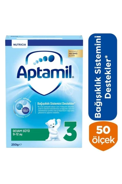 Aptamil Devam Sütü 9-12 Ay ( No: 3 ) - 250g