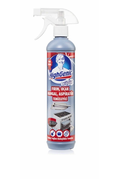 Highgenic Fırın Ocak Mangal Aspiratör Temizleyici 500 ml 1 Adet