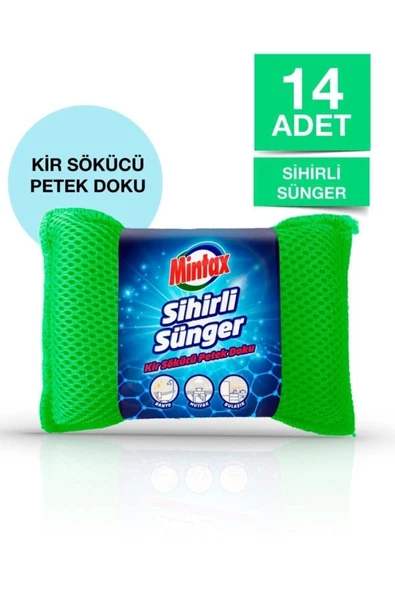 Mintax Sihirli Sünger 14 Adet