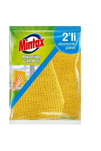 Mintax Mikrofiber Cam Bezi 2'li