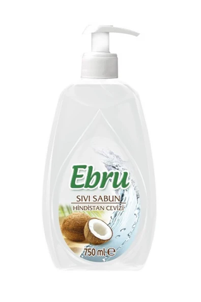 Ebru Sıvı Sabun Hindistan Cevizi 750 Ml