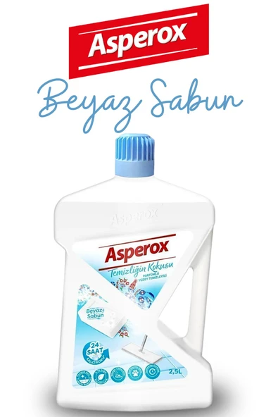 ASPEROX Yüzey Temizleyici Beyaz Sabun 2.5 L