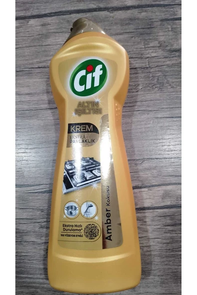 Cif Krem Yüzey Temizleyici Gold 750 Ml