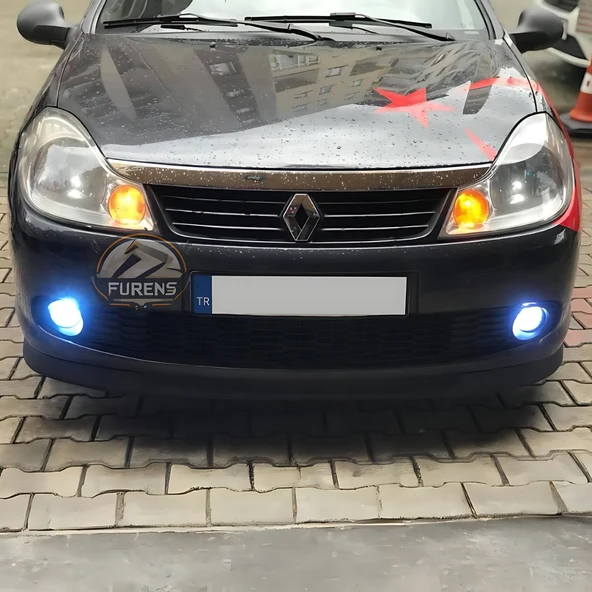 Renault Symbol Thalia 2008-2012 Uyumlu H lip Esnek Ön Lip 2 Parça Karlık Ön Ek Tampon Altı Dil - Resim 6
